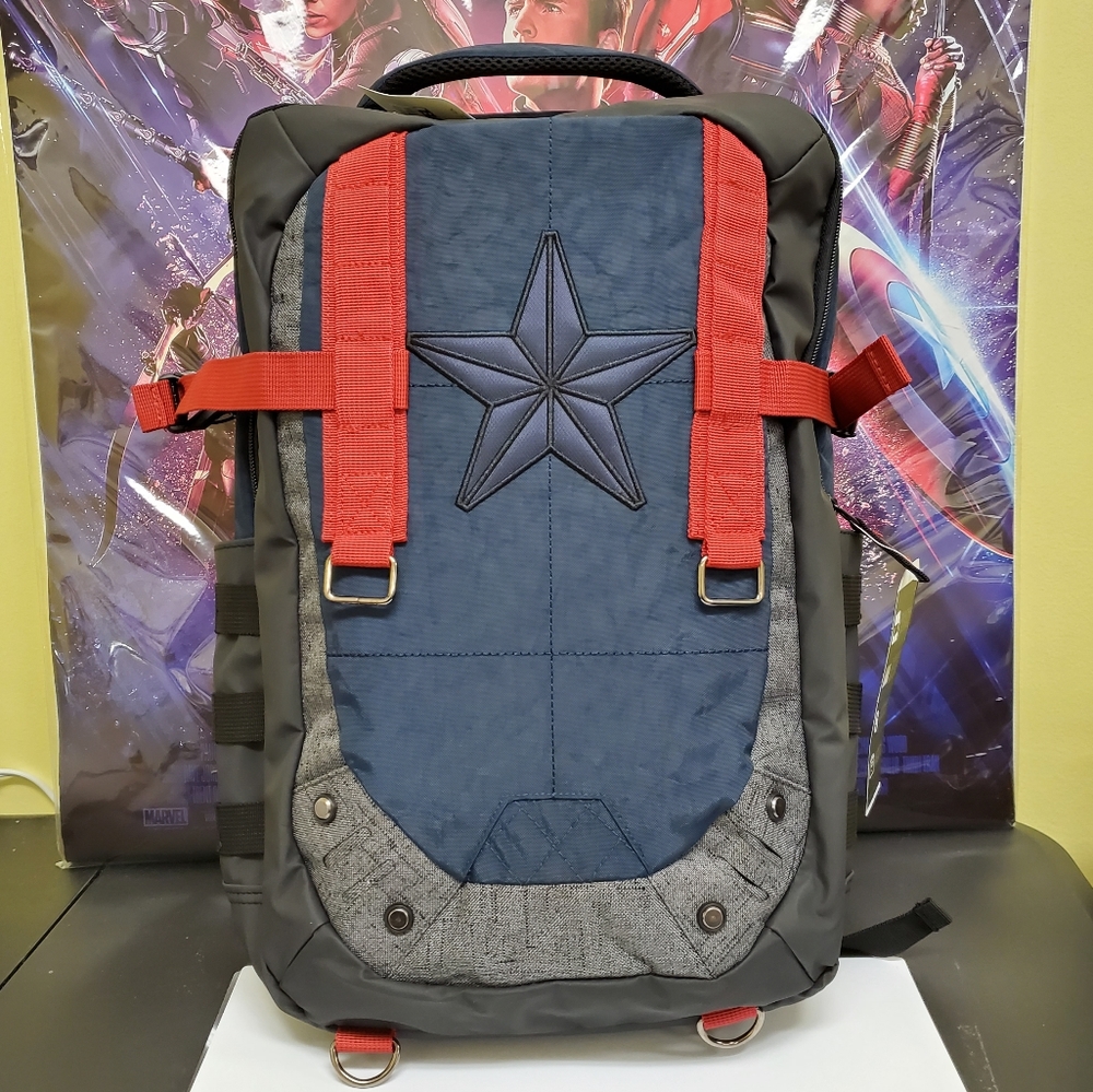 Captain America Laptop Backpack - Picture 2 of 16